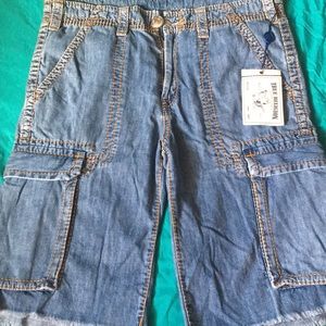 True Religion shorts size 33